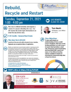 Rebuild, Recycle and Restart