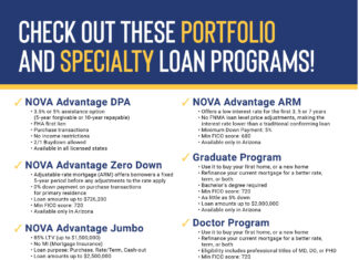 NOVA Specialty Loan Programs